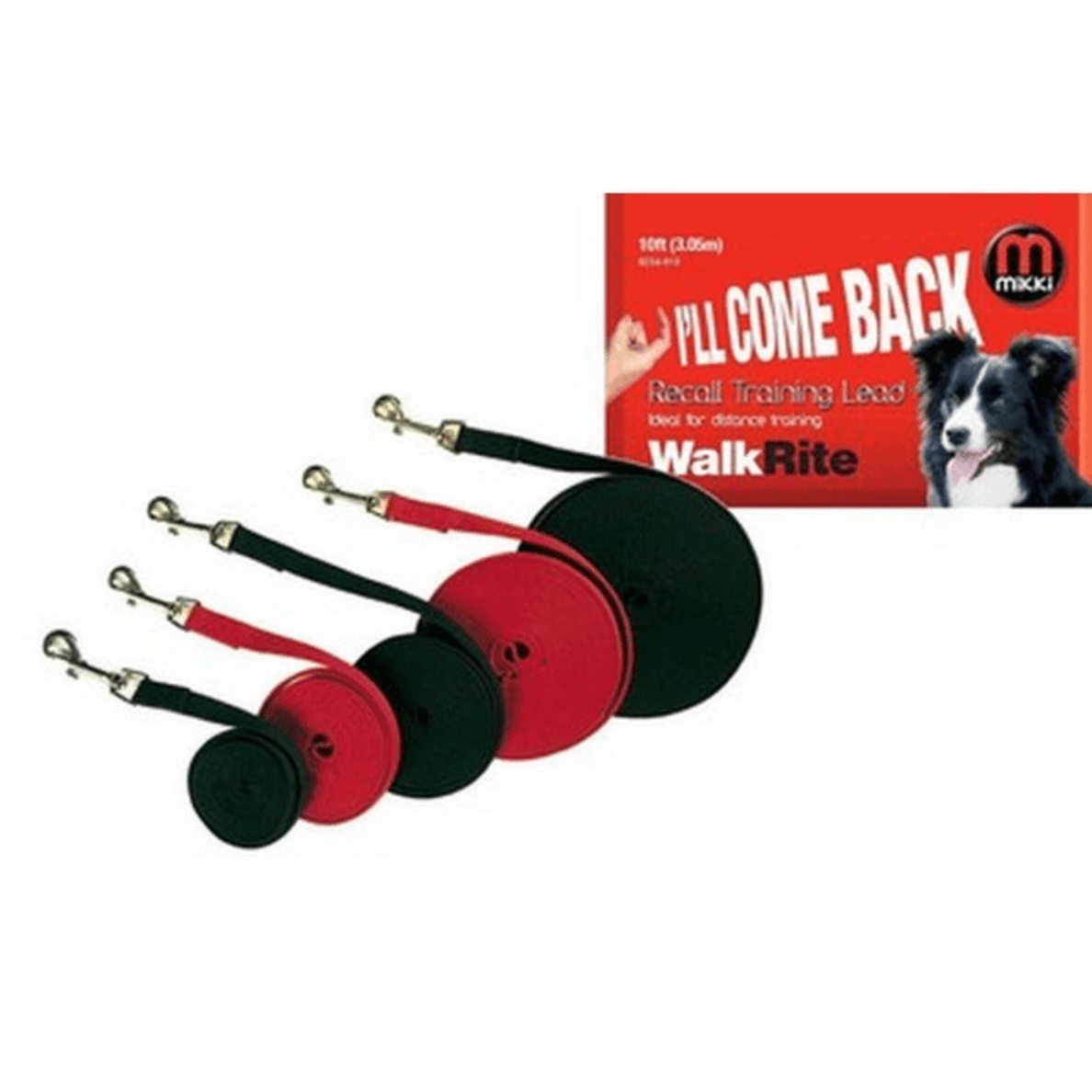 Mikki Recall Dog Training Lead (Various Lengths) - Pet's Play Toy Store