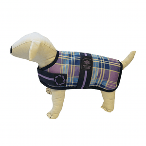 Outhwaite Padded Dog Coat Lilac Tartan - Pet's Play Toy Store