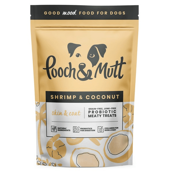 Pooch and Mutt Skin & Coat Probiotic Meaty Treats (120g) - Pet's Play Toy Store