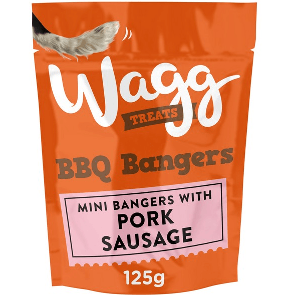 Wagg BBQ Bangers Treats (125g) - Pet's Play Toy Store