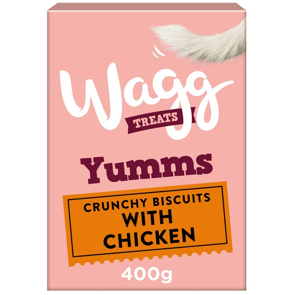 Wagg Yumms Dog Biscuits With Chicken (400g) - Pet's Play Toy Store
